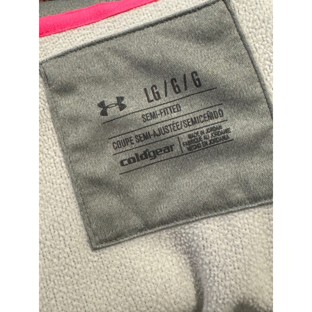Under Armour Women's Gray & Pink Hoodie Size Large - Picture 10 of 12